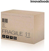 Innovagoods Ergonomisches U-förmiges Kissen für Seitenschläfer, ideal für die Schwangerschaft, fördert ruhiges Atmen, reduziert Schnarchen, Baumwolle und Polyester, weiß, 39 x 57 x 14 cm. Orthopädische Halskissen von Naty Shop