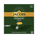Kaffeekapseln Espresso Intenso, Intensität 10 von 12, 10 x 20 Getränke & Kaffeekapseln Krönung Crema, 200 Nespresso-kompatible Kapseln, 10er Pack, 10 x 20 Getränke, 1040 g
