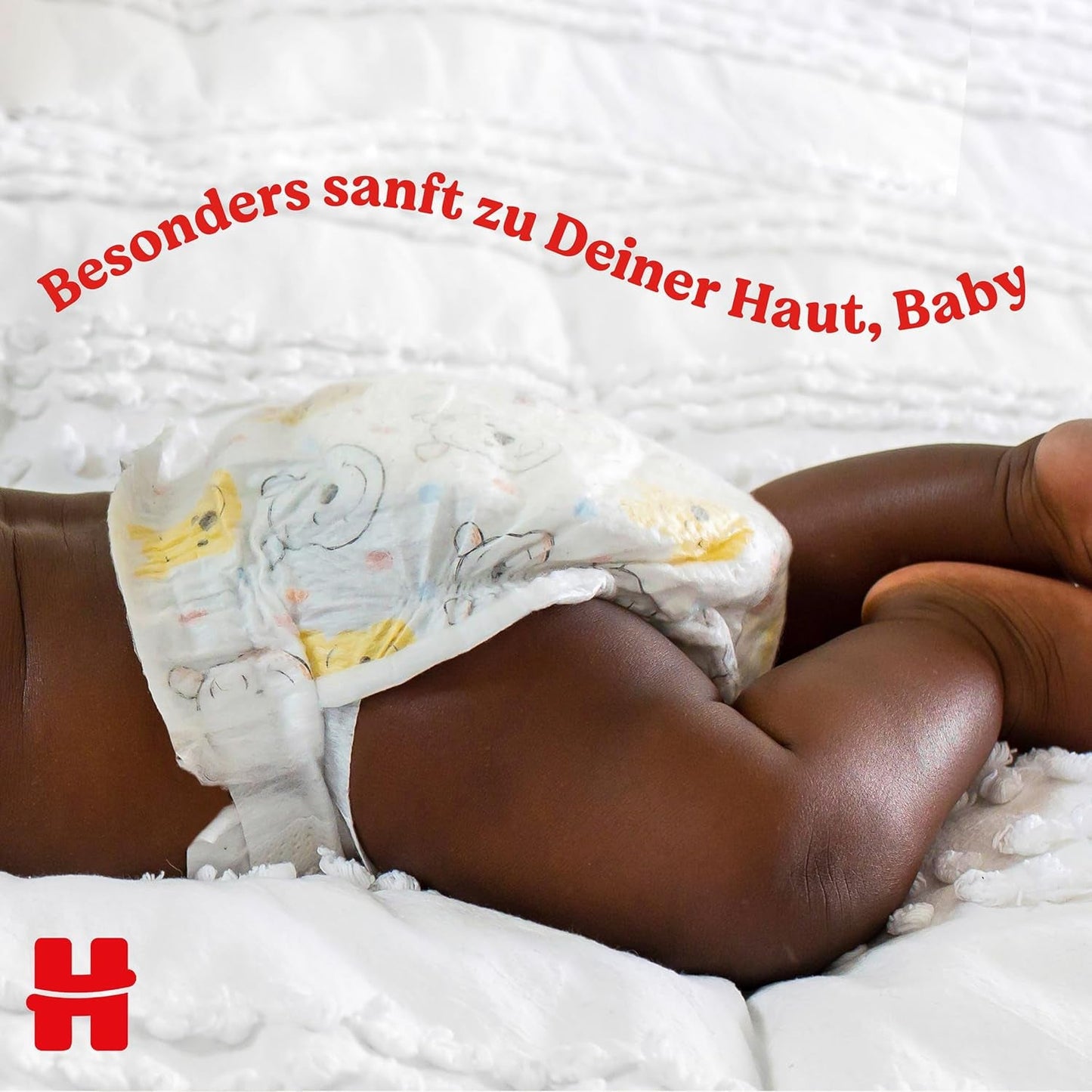 Huggies Windeln für Neugeborene, Größe 2, 116 Windeln (2 x 58), Halbmonatsbox