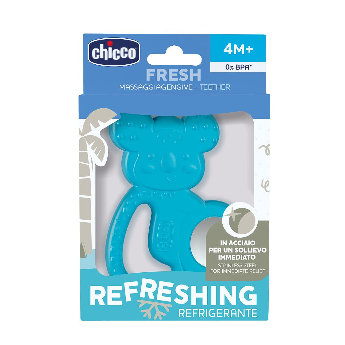 Chicco Fresh Power 3D Koala Beißspielzeug, 4M+