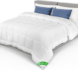 VOUNOT Bettdecke 155 x 200 cm, 4-Jahreszeiten-Winterbettdecke, 2er-Set, 500 g/m², bestehend aus 2 zusammengeknüpften Bettdecken, anpassbare Bettdecke für Sommer und Winter, Öko-Tex-Standard. Bettdecken und Steppdecken Naty Shop Decke für die ganze Saison, 220 x 240 cm