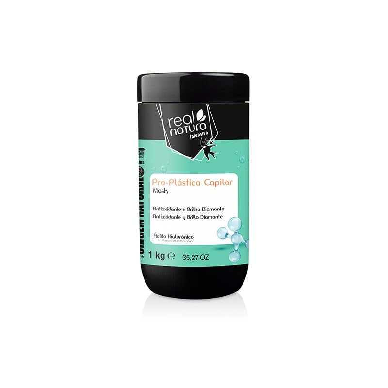 - Salzfreie Pro-Plastic Intensive Repair & Nourish Mask Hydration & Shine Umweltfreundlich 1000g Naty Shop Haarmaske Standardtitel