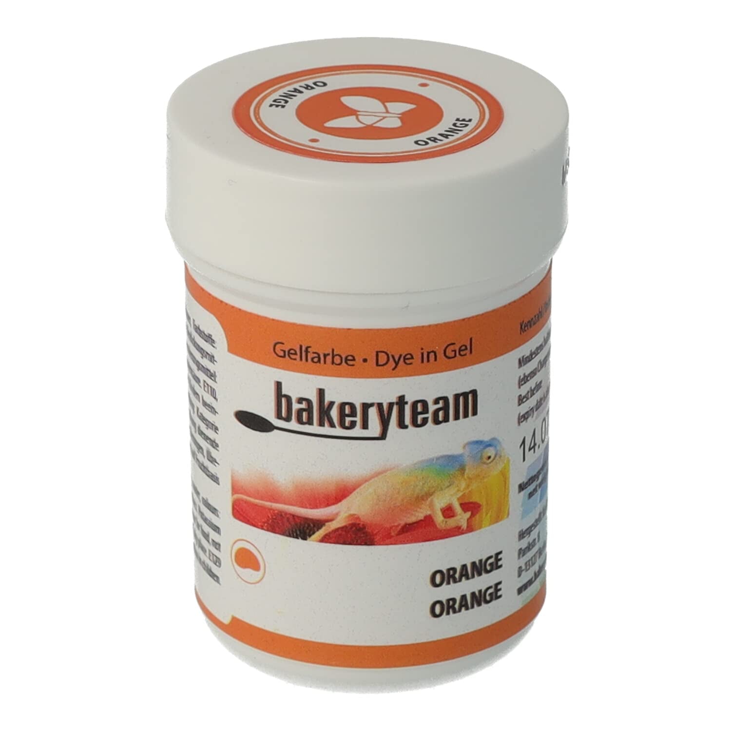 Bakeryteam Lebensmittelfarbgel zum Zuckerguss, hellgelb, 35 g