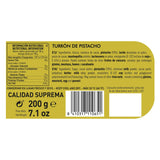 Handgefertigter Schokoladen-Pistazien-Turrón, 200 g, cremige Textur, höchste Qualität, feine Zutaten, authentischer Geschmack, der teuerste Turrón der Welt