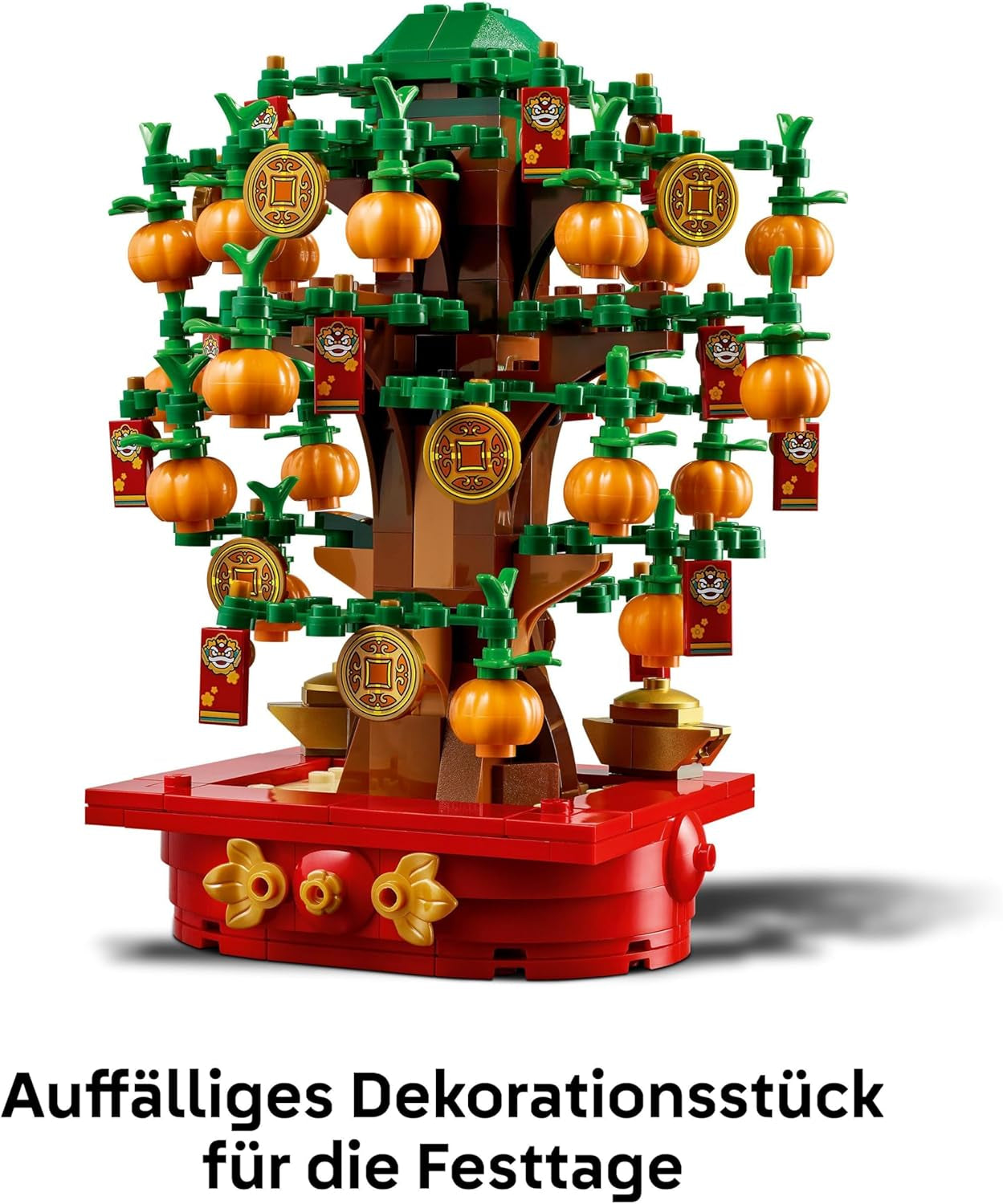 LEGO Glöckner Kastanie, Bauset für 9-Jährige, Mondneujahrsgeschenk für Jungen und Mädchen, Rollenspielset, Festdekoration, Heimdekoration, Tischdekoration 40648 Bausets Besuchen Sie den LEGO-Store