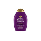 OGX Biotin & Collagen Shampoo (385 ml), Haarstärkendes Shampoo für feines und dünnes Haar. Dusche und Bad OGX 385 ml