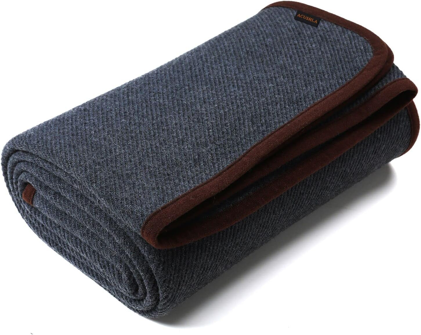 ACUSHLA 200,7 x 160 cm, 1,7 kg, Decke, Wolldecke, warme Reisedecke, Strickdecke, dekorativ, Decken für Sofa, Stuhl, Couch, Bett, Wohnzimmer, Camping, geeignet für alle Jahreszeiten Ww203 Betten und Decken Beuche den ACUSHLA-Store Grau 160 x 200 cm