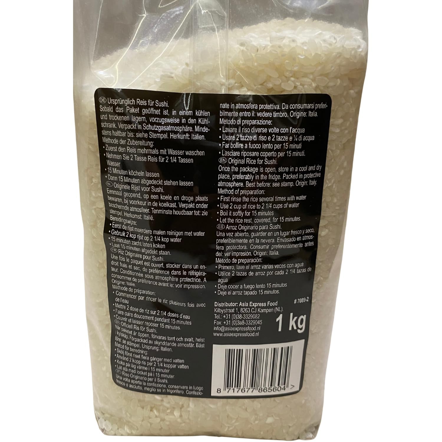 Royal Orient - Reis für Sushi - (1 X 1 KG)