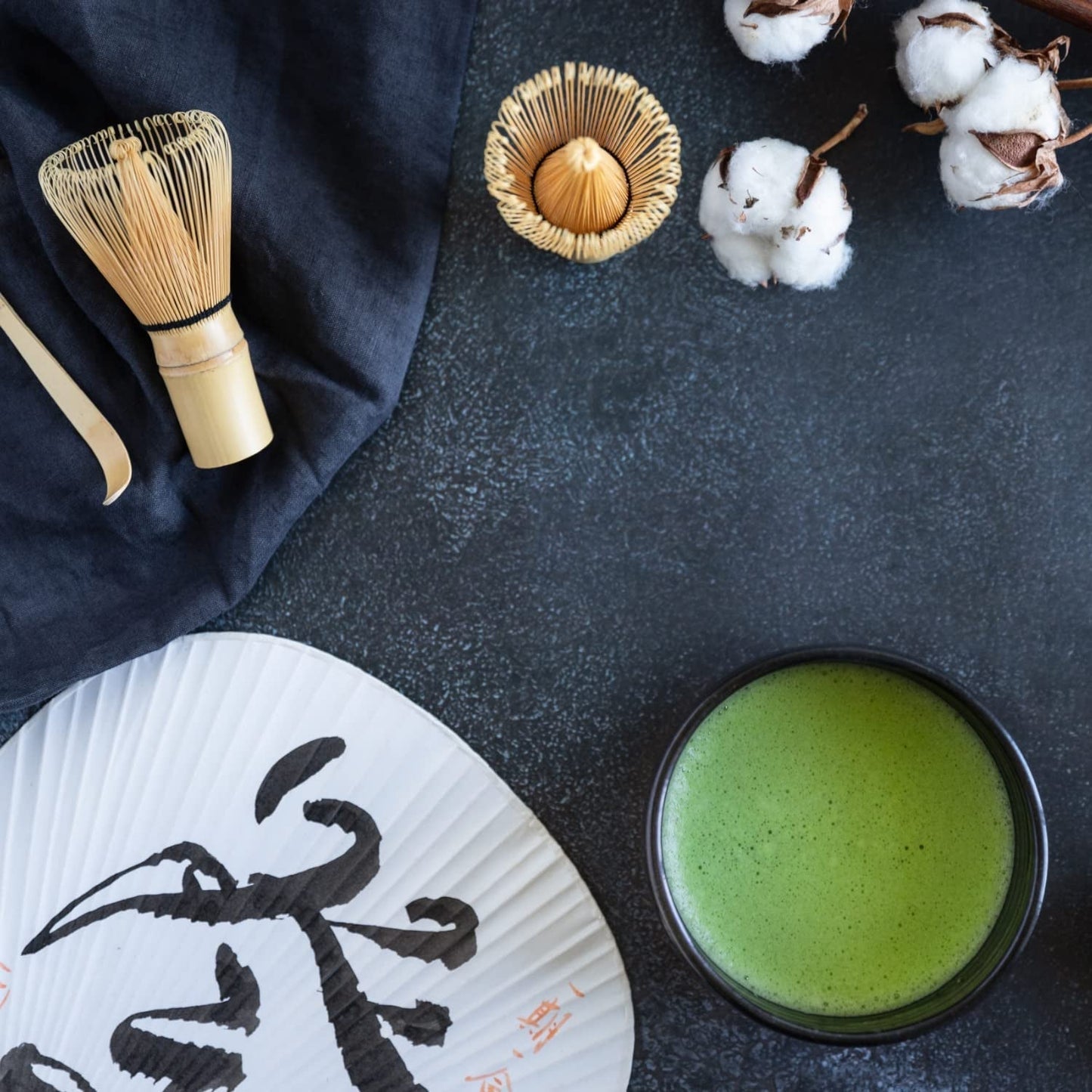 Bio-Grüntee-Moya-Matcha-Pulver | 100 g Premiumqualität für die Zeremonie | Biologisch angebaut und geerntet in Uji, Japan | Matcha-Grüntee-Pulver | Ideal für die japanische Wasserteezeremonie