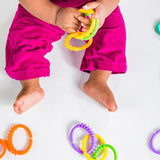 Bright Starts, Oball, Verbindungsglieder der Kinderwagenkette, viele Glieder, faltbar, leicht anzubringen, leicht zu reinigen, perfekt für Reisen, Bebe Toys Naty Shop
