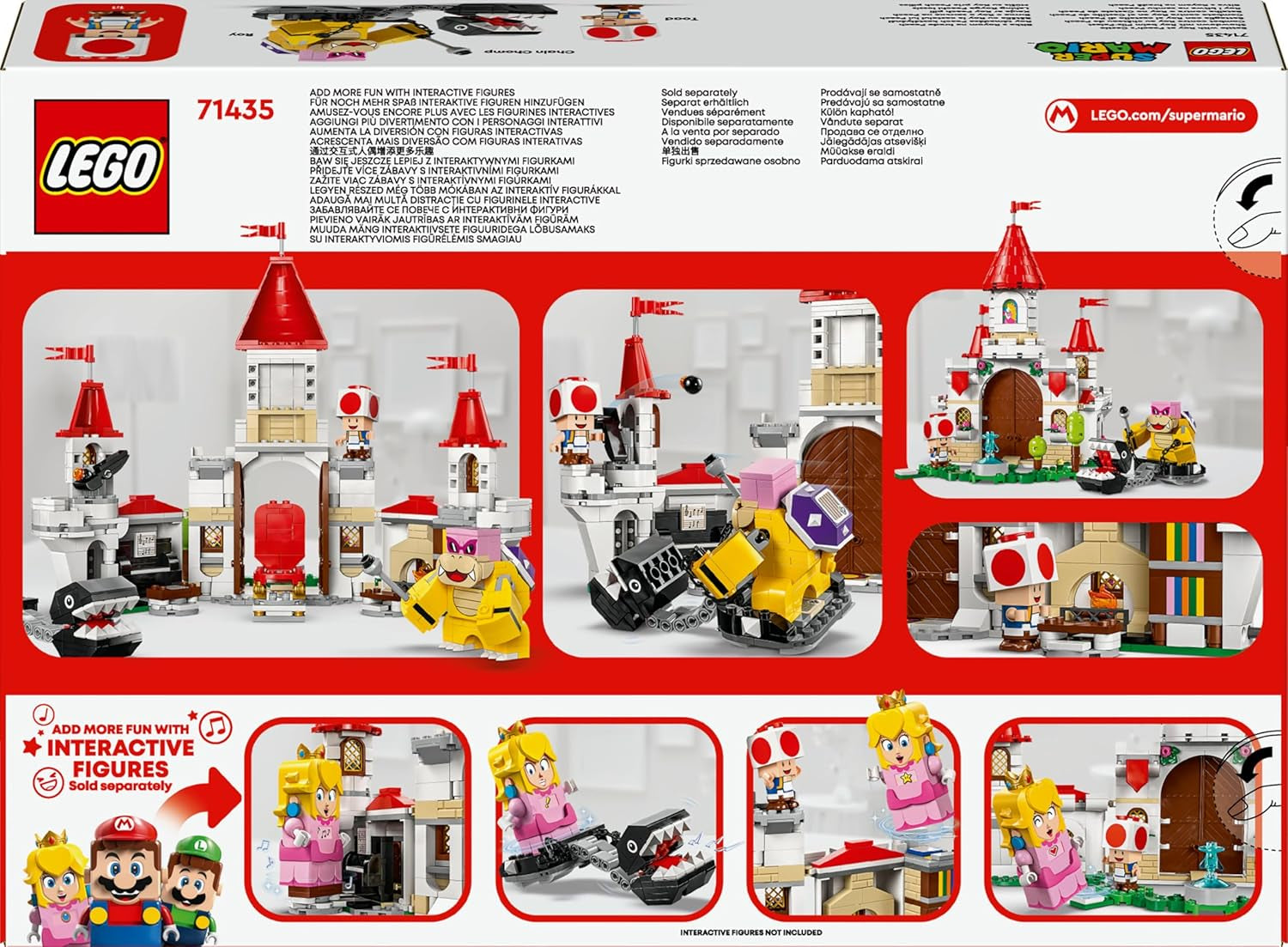 LEGO Super Mario Roys Kampf im Pilzpalast-Abenteuerset mit Nintendo-Charakteren, Geschenk für Mädchen, Jungen und Gamer ab 7 Jahren, 71435 Bausets. Besuchen Sie den LEGO-Store