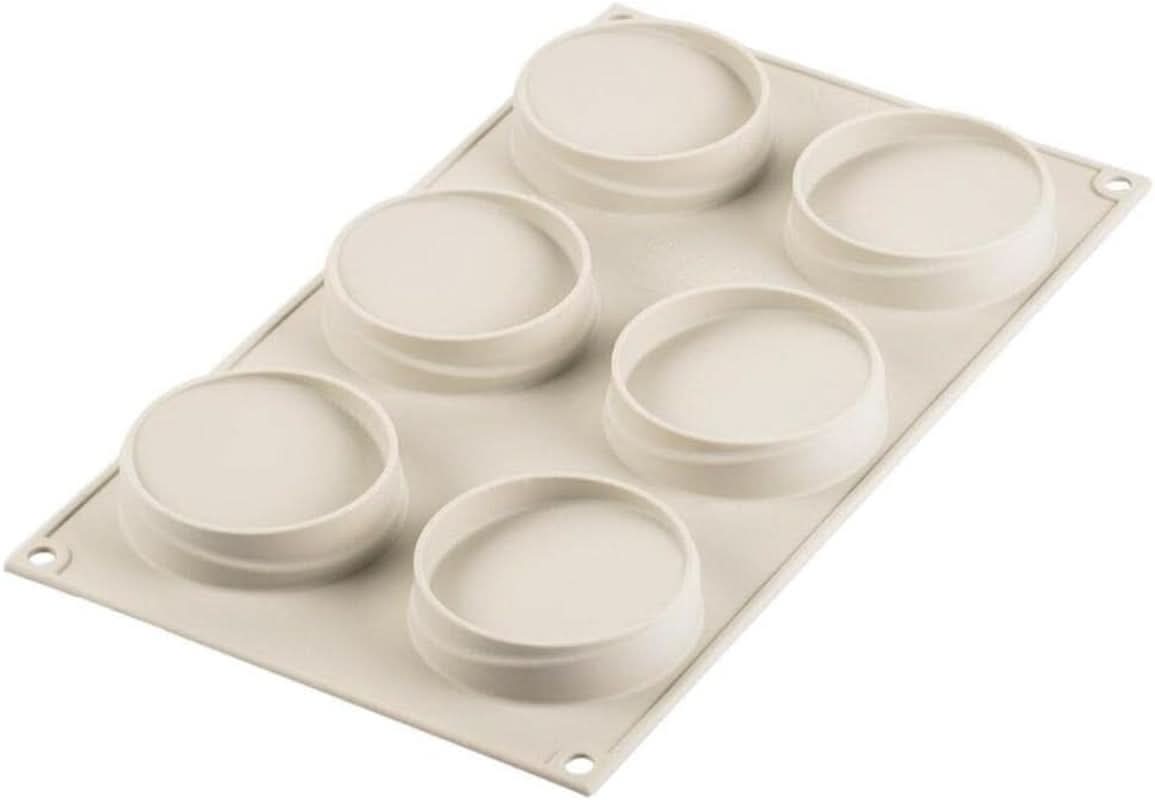 Silikomart Backform für Minikuchen, Glam, 6 Stück Kitchen Naty Shop