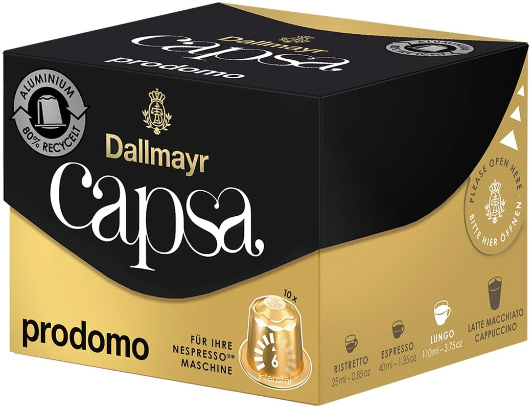 Lungo Prodomo Heftklammer 10 Kapseln