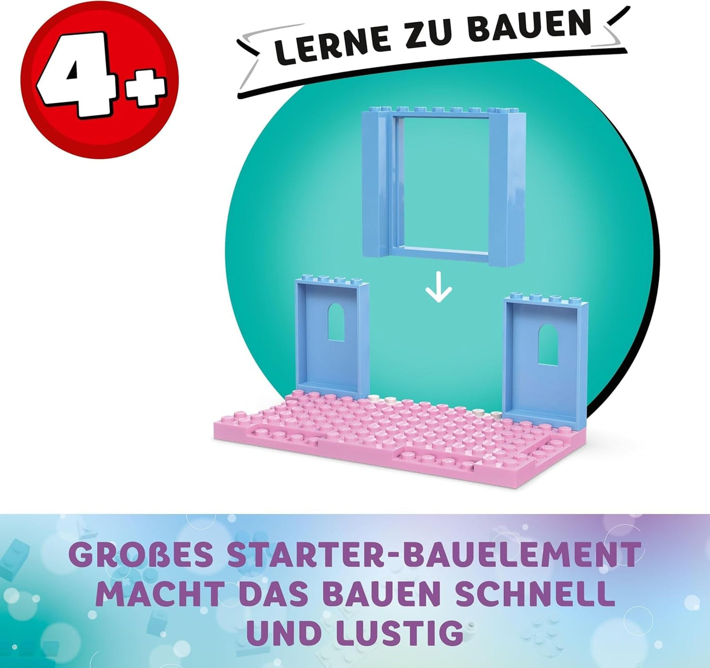 LEGO 4+ Gabbys Puppenhaus Gabbys kleine Kätzchenohren Rollenspieltier-Set Kinderspielzeug mit Rutsche und Figuren Geschenk für Mädchen und Jungen Kreatives Spielspielzeug 10796 Bausätze Beuche den LEGO-Store