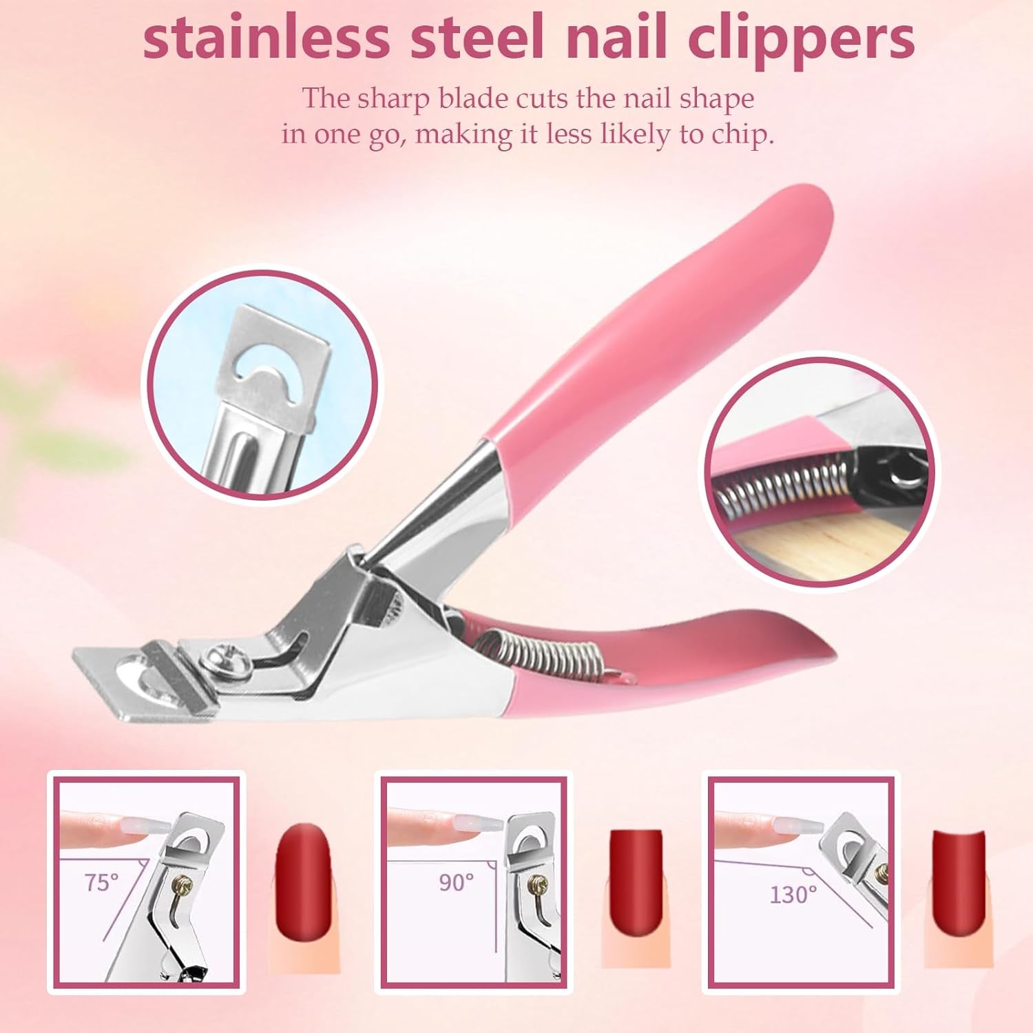 288 Dual-Nagelformen-Set, Dual-Shape-Nagelkunst-Set, 12 Nagelverlängerungsformen, Gel-Nagelformen, geeignet für Anfänger und Maniküristen