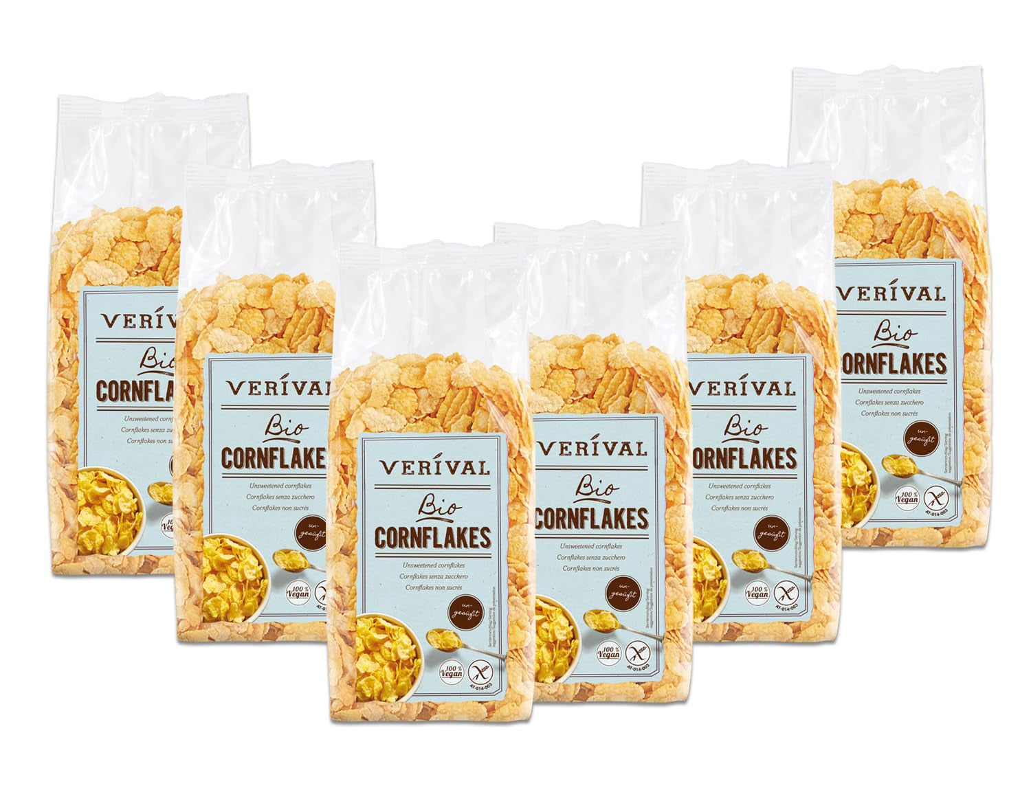 Verival zuckerfreie Cornflakes | 6x250g