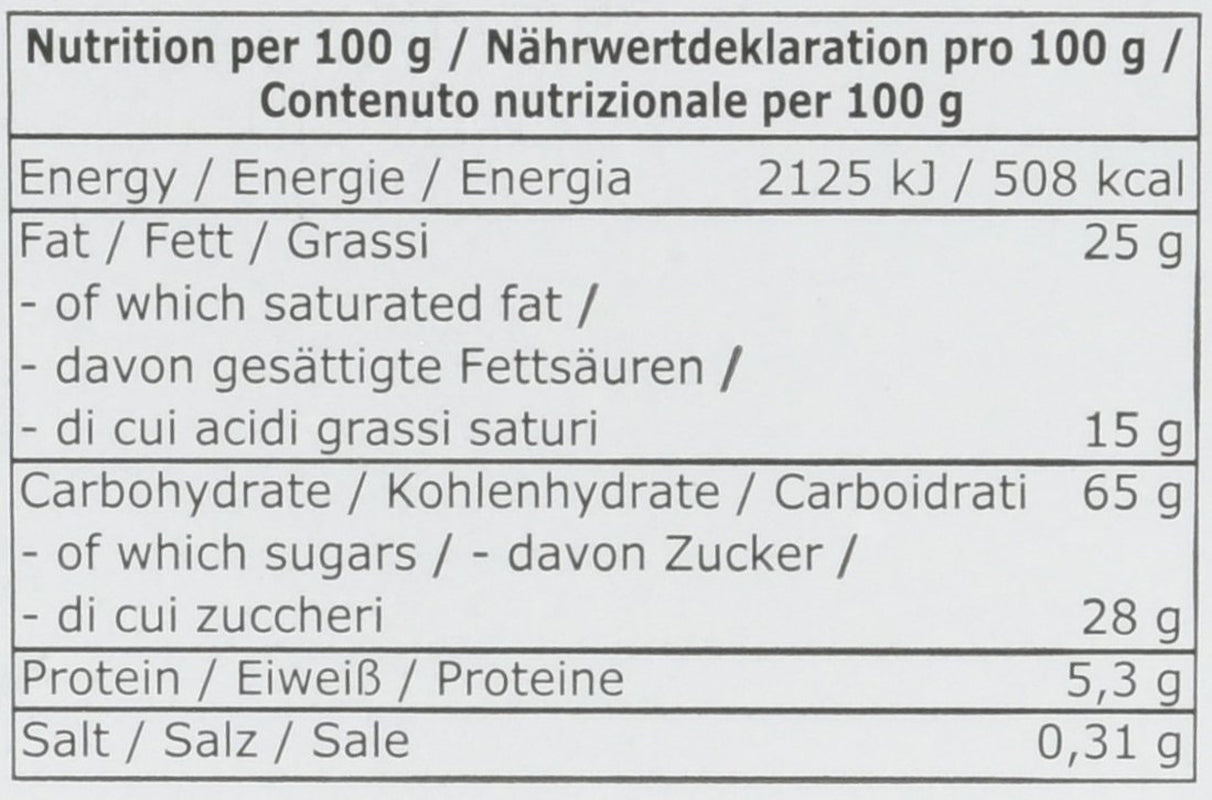 Dänische Butterkekse und Schokoladenkekse, Dänische Butterkekse, Keksmischung in Dosen, 500 g