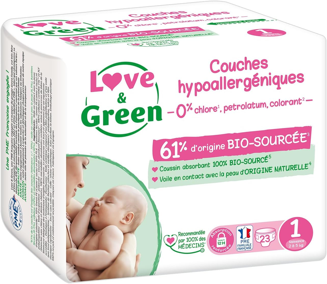 Hypoallergene Windeln für Babys