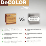 DeColor Time Haarfärbesystem | Haarfärbeentfernung | Bringen Sie Ihre natürliche Haarfarbe zurück | Entfernung von Lackfarbe | 330 ml Naty Shop Haarfärbemittel