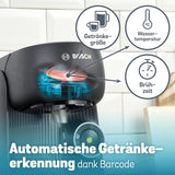 Bosch Tassimo finesse TAS162E Kapsel-Espressomaschine, 70 Getränke, intensiverer Kaffee auf Knopfdruck, automatische Abschaltung, nachhaltig, perfekte Dosierung, 1400 W, schwarz/schwarz