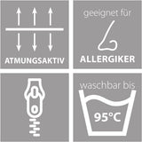 Traumnacht Bequemes Roulette-Kissen, 4er-Set, mit gestepptem Bezug und Schaumstofffüllung, 40 x 40 cm, Öko-Tex-zertifiziert, hergestellt nach dem deutschen Qualitätsstandard Naty Shop Standardkissen