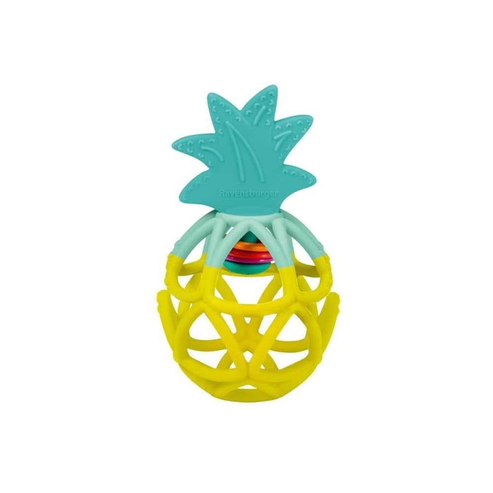 Ravensburger Play + 34013 Sinnesball, Ananas, Spielzeug für Kinder ab 6 Monaten, französische Version Babyspielzeug Naty Shop