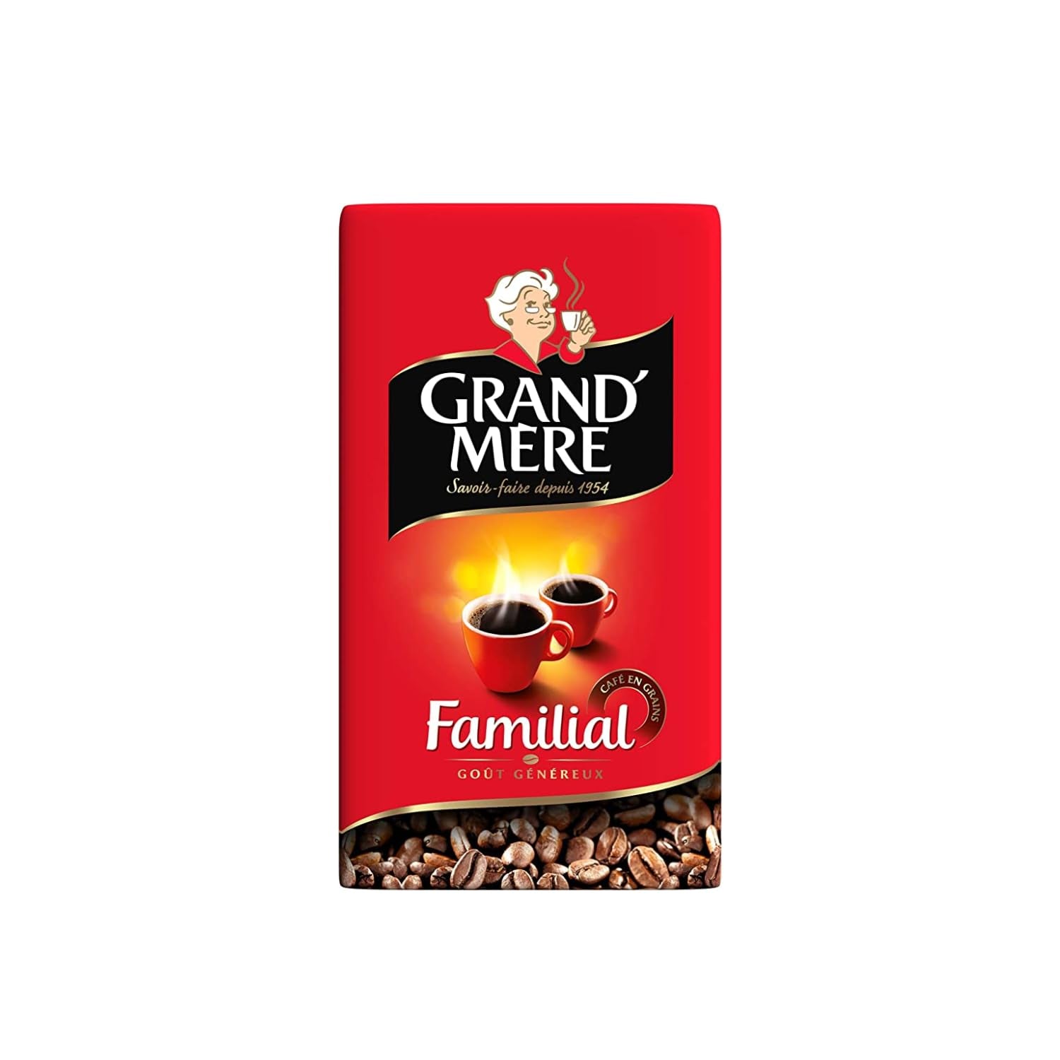 Kaffeebohnen der Familie GRAND'MÈRE - 1 kg