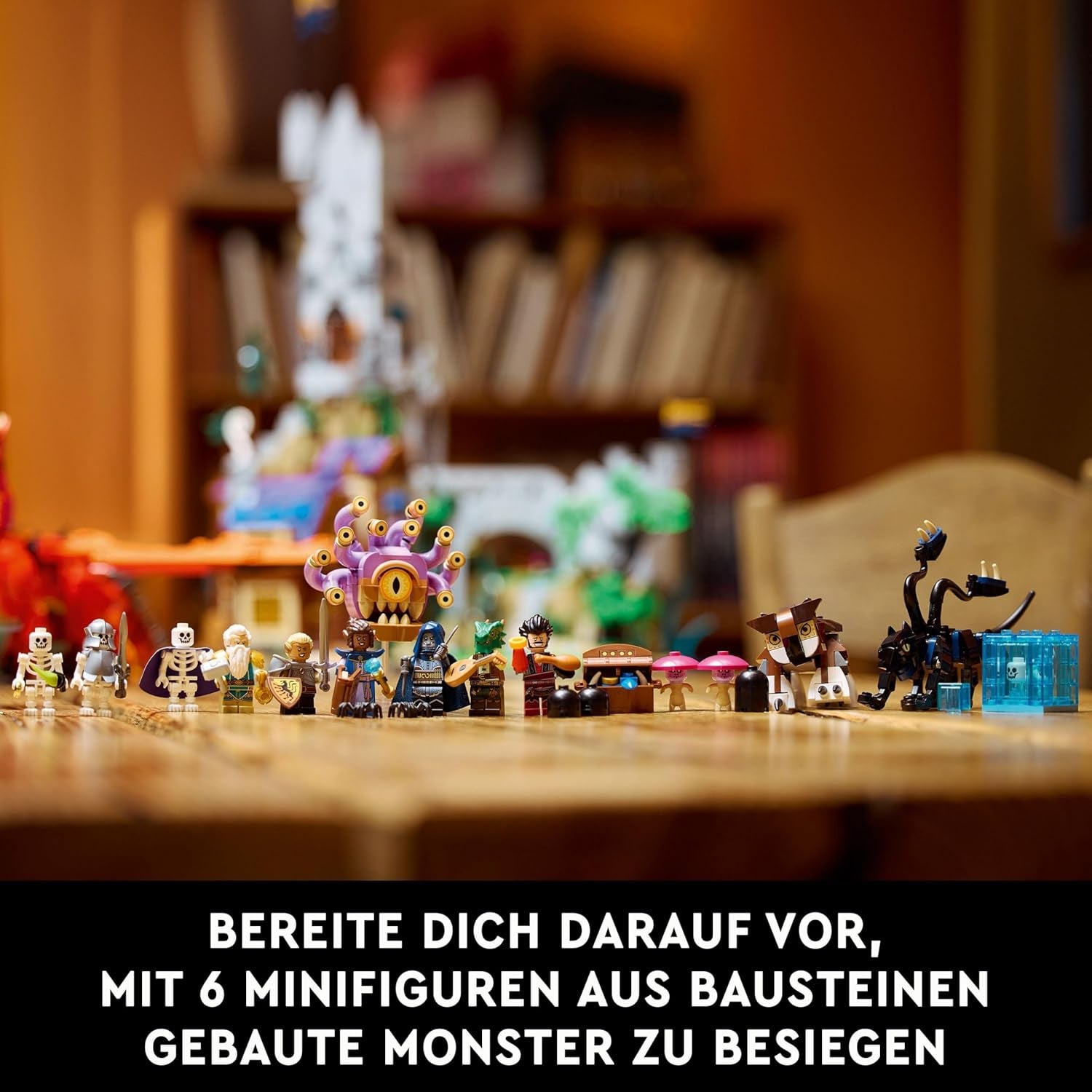 LEGO Ideas Dungeons & Dragons: Die Saga vom Roten Drachen, Bauset für Erwachsene, Dungeons and Dragons Geschenkideen für Fans, Fantasy-Bauset, kreative Aktivität 21348 Bausets Besuchen Sie den LEGO-Store