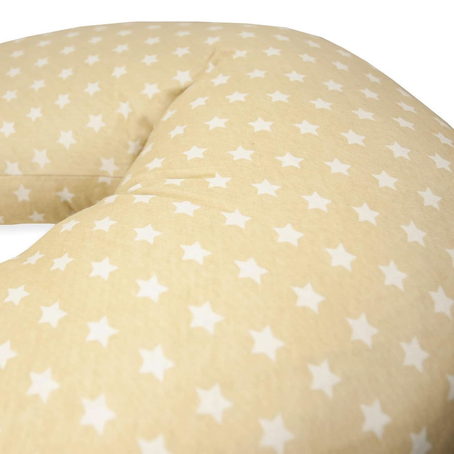 Stillkissen für Neugeborene, XL, Bezug aus 100 % Baumwolle, abnehmbar und waschbar, Füllung aus Polyester, Sternmotiv. Zubehör Essen und Stillen Bebe Naty Shop
