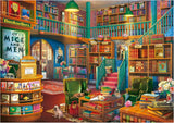 Educa - Puzzle mit 1000 Teilen für Erwachsene | Bibliothek. Abmessungen: 68 x 48 cm. Inklusive Fixpuzzle-Puzzlekleber. Seit 14 Jahren (19925) Puzzle Naty Shop