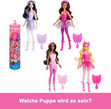 Barbie Color Reveal-Puppe und Zubehör, Ballerina-Serie, 6 Überraschungen zum Auspacken, einschließlich Farbwechsel, inspiriert vom wichtigsten Ballett-Trend (Stile können variieren), HRK17 Naty Shop-Puppen