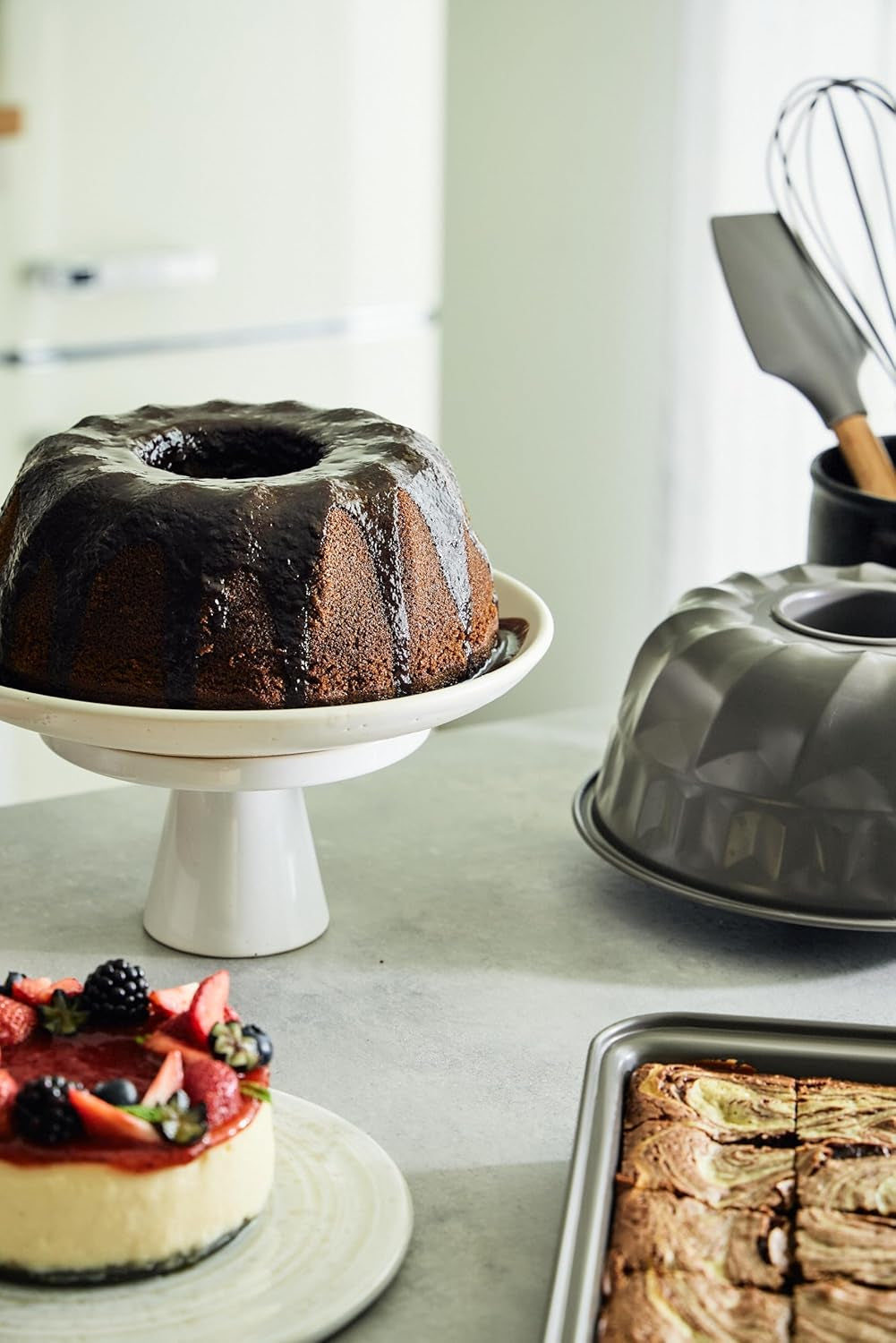 BERGNER BAKING LOVERS - Set Von 2 X 6 Cup Muffinformen - Kohlenstoffstahl Mit Ilag Essential, PFOA Frei, Leicht Zu Reinigen Formen und Bleche zum Backen Naty Shop