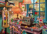 Schmidt Spiele 59654 Geheimrätsel, Im Nähzimmer, Puzzle 1000 Teile Puzzle Naty Shop