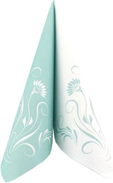 Appartina Elegantia 40x40 cm stoffähnliche Airlaid-Servietten, hochwertige Hochzeitsserviette, stoffähnliche Hochzeitsservietten, Einwegservietten für verschiedene Anlässe (Altrosa)