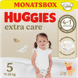 Huggies Extra Care Disney Babywindeln, Größe 4, 120 Windeln (2x60), Monatsbox