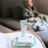 Suavinex Baby-Feuchttücher, 60 Stück, geeignet für atopische Haut, 96 % natürliche Inhaltsstoffe