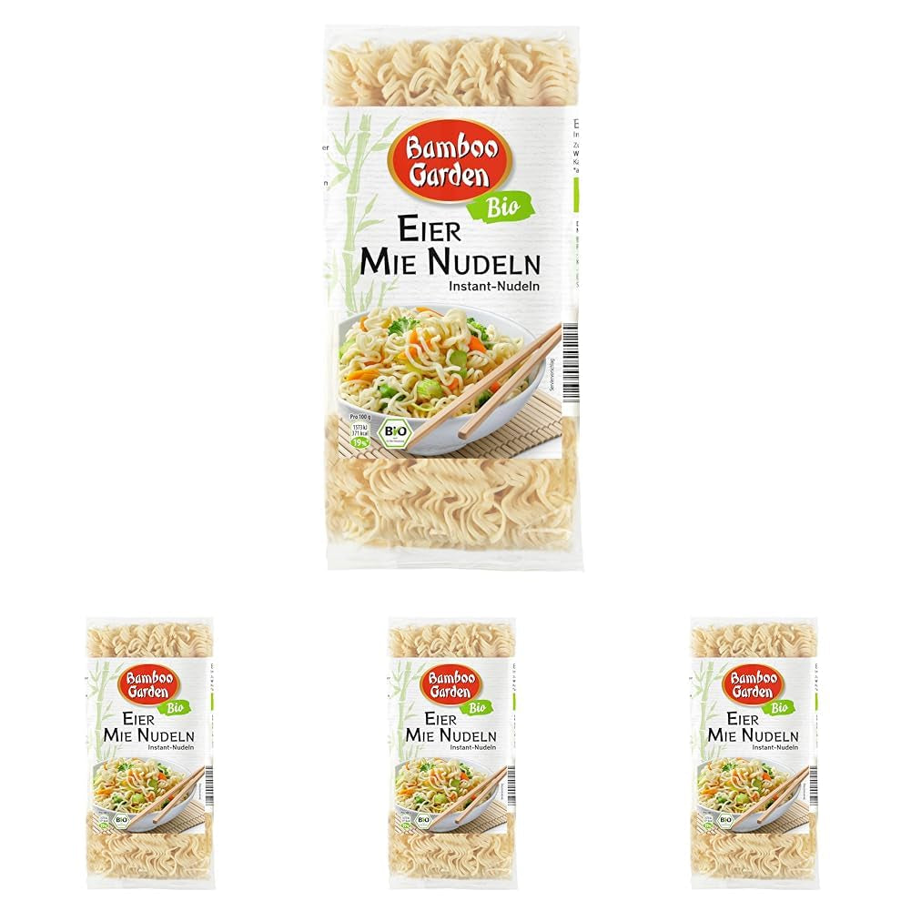 Bamboo Garden Bio-Eier- und Lammnudeln, 250 g (Verpackungsdesign kann variieren)