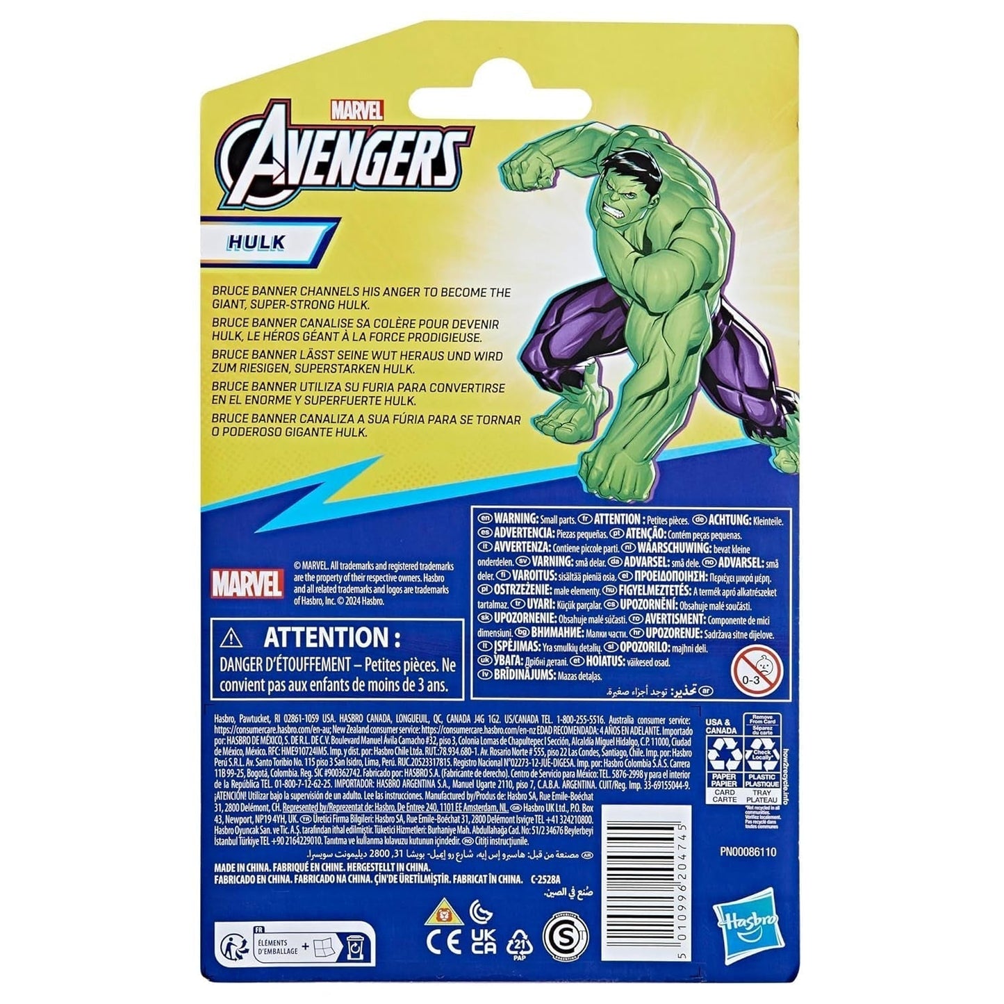 Marvel Avengers Epic Hero Series Hulk Deluxe Actionfigur Actionfiguren Naty Shop