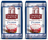 INDIA GATE Premium Basmatireis – Aromatischer, feiner Langkornreis aus Indien, feiner Langkorn (1 x 500 g)