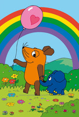 Schmidt Spiele 56212 Maus, gute Freunde, 3X24 Puzzleteile für Kinder, blau Puzzle Naty Shop