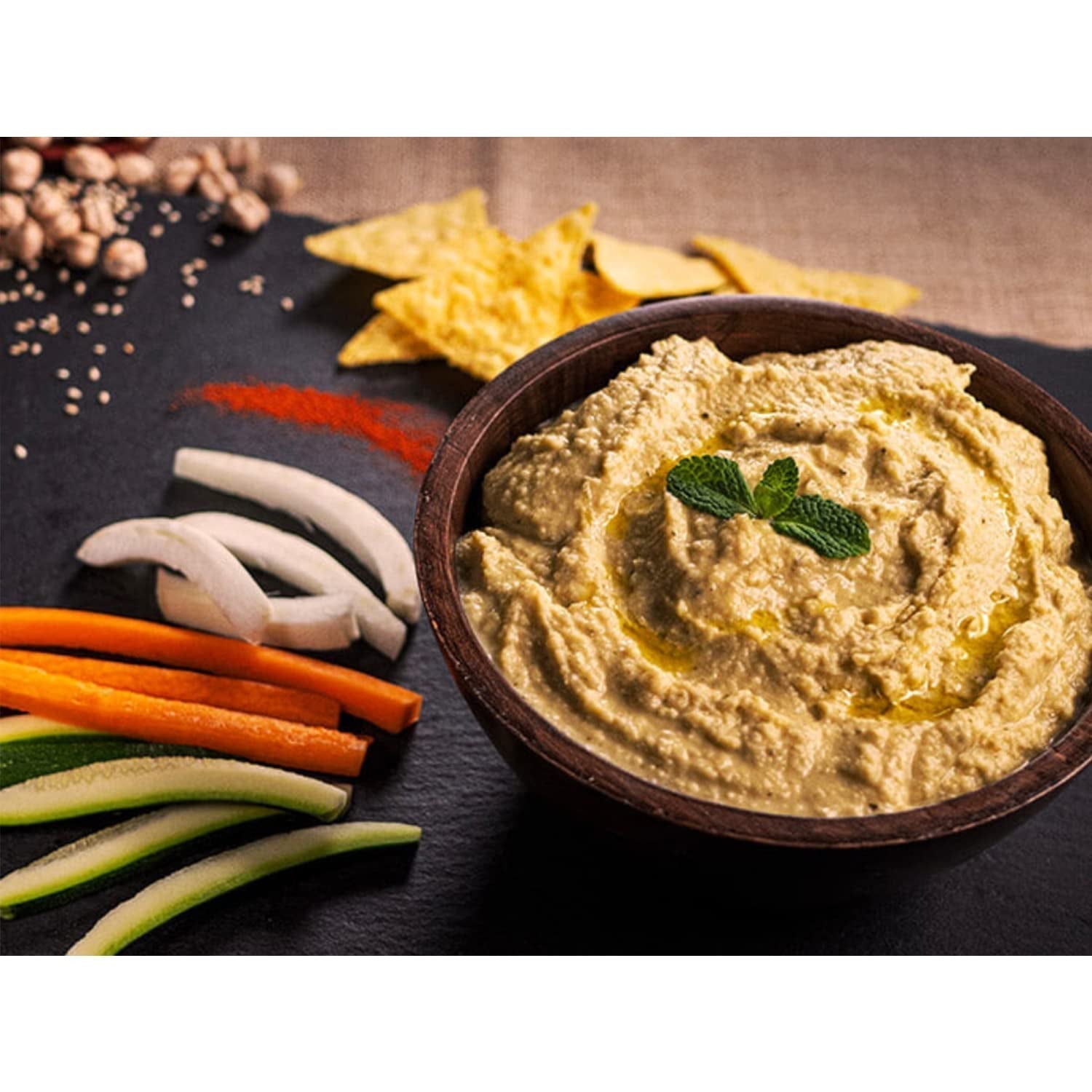 , 5 kg Bio-Kichererbsen, getrocknete Bio-Hülsenfrüchte aus kontrolliertem Anbau, Getreide Naty Shop