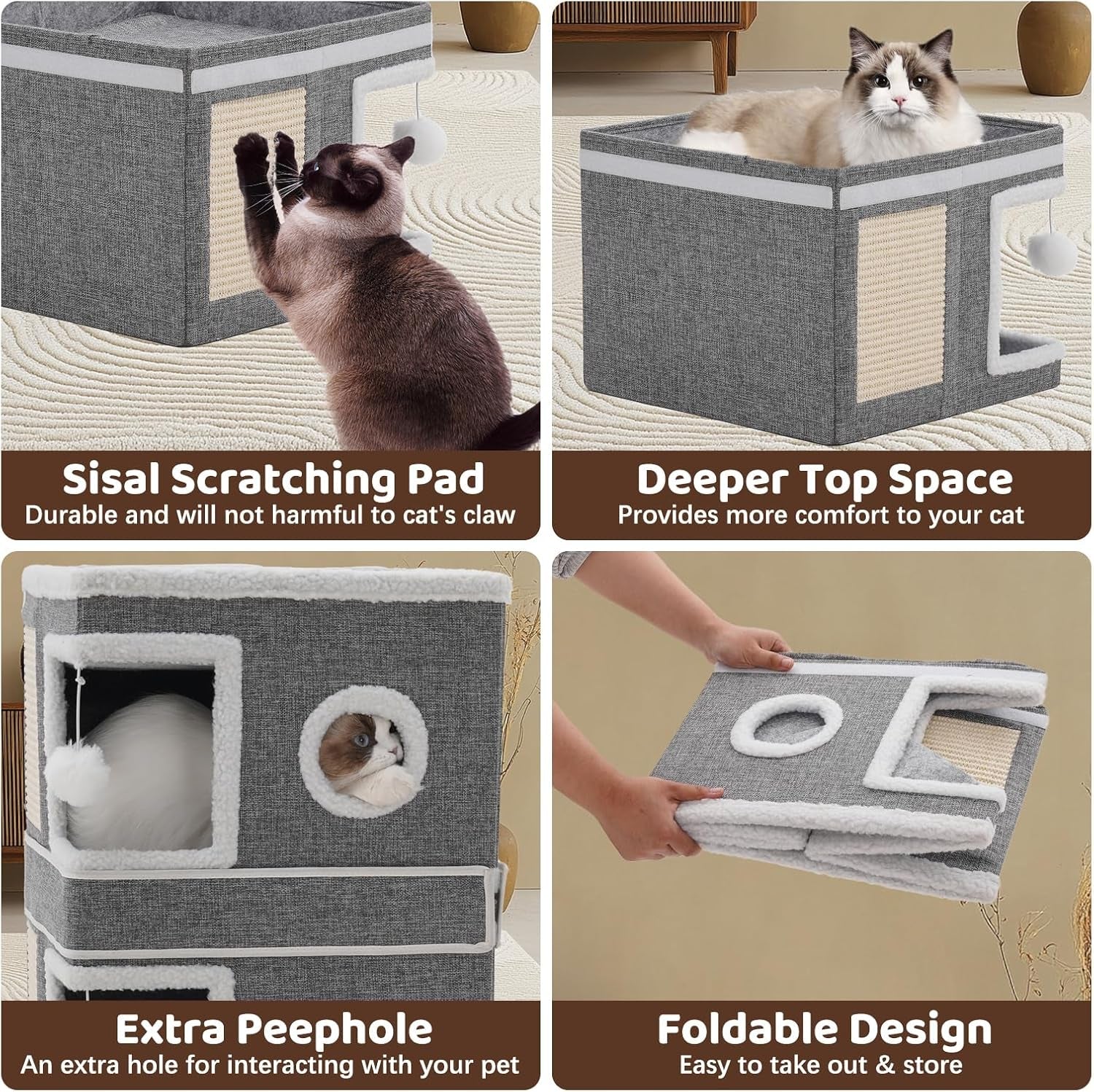 Decken und Möbel, Haustiere, Höhlen und Häuser, Katzen, Betten für Katzen, Katzenbetten, Matratzen