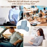 Lesekissen, Rückenkissen mit Armlehnen, Rückenlehne im Bett oder Sofa, Bettruhekissen zum Lesen, Arbeiten und Spielen