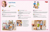 HABA 306147 – Little Friends Spielset Großeltern, flexible Puppen und Tiere ab 3 Jahren, mehrfarbig