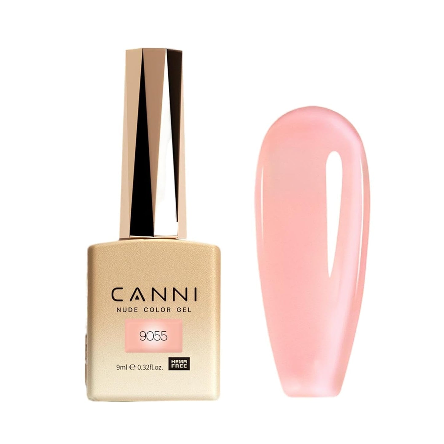 CANNI Gel-Nagellack, semipermanent, dunkelviolett, Nagellack, UV-Gel, Soak Off, Maniküre