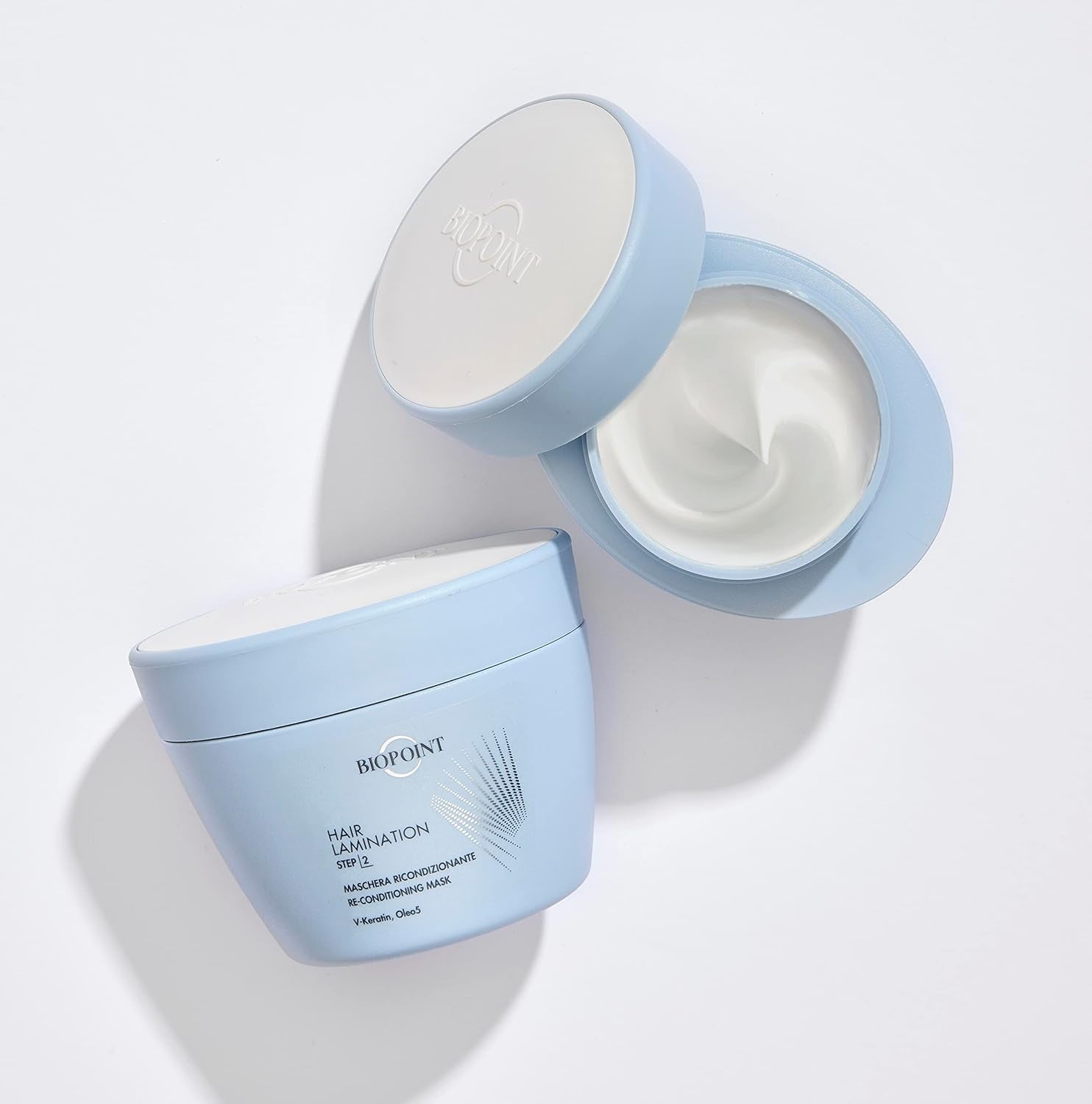 Haarlaminierung Schritt 2, Reparaturmaske 200 ml, 6,7 Fl Oz Hergestellt in Italien Haarmaske Naty Shop
