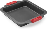 Lékué Muffin-Backform, Antihaftbeschichte, Metall, 6 Muldenformen und Backbleche Naty Shop Quadratische