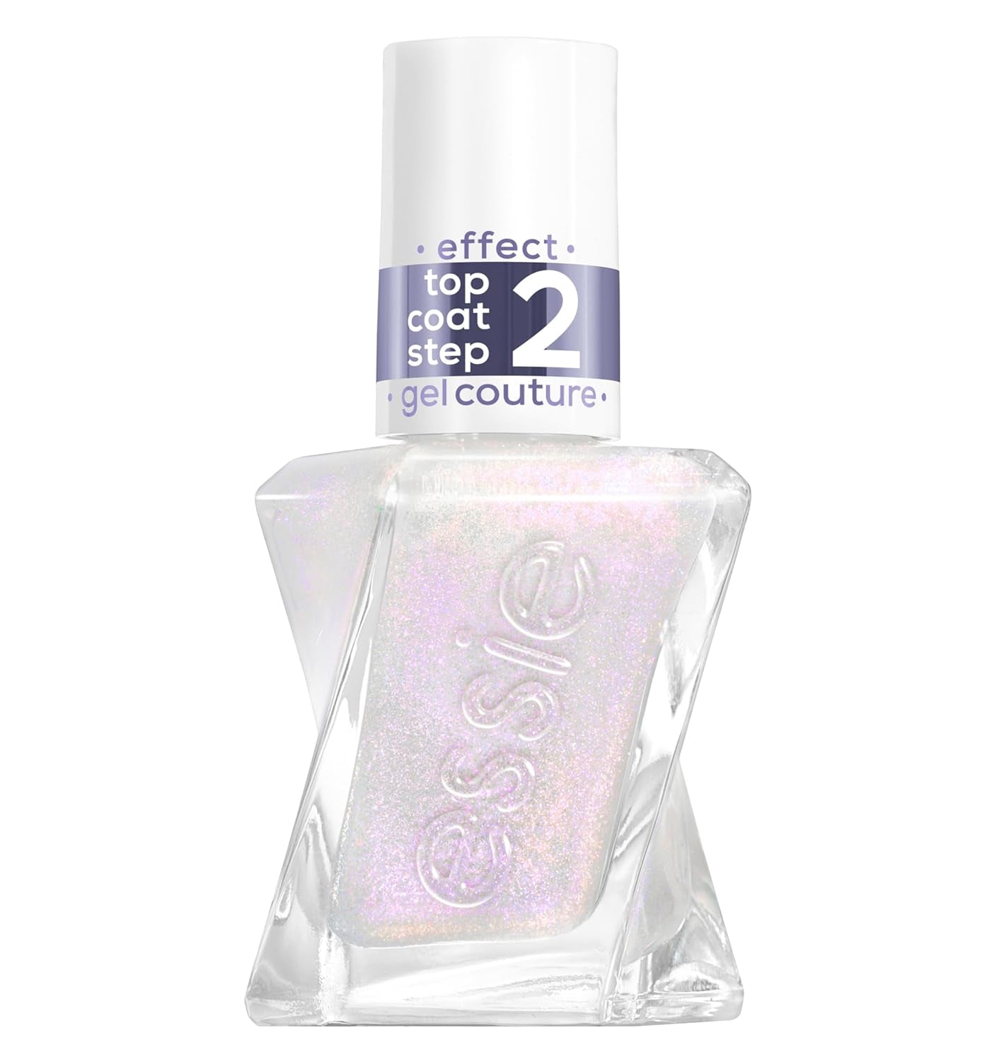 Essie Langanhaltender Nagelleck Top Coat mit glänzendem Finish, Maniküre ohne Uv-Licht, Gel von Essie, Farbe: Nr. 00 Decklack, transparent, 1 x 13,5 ml
