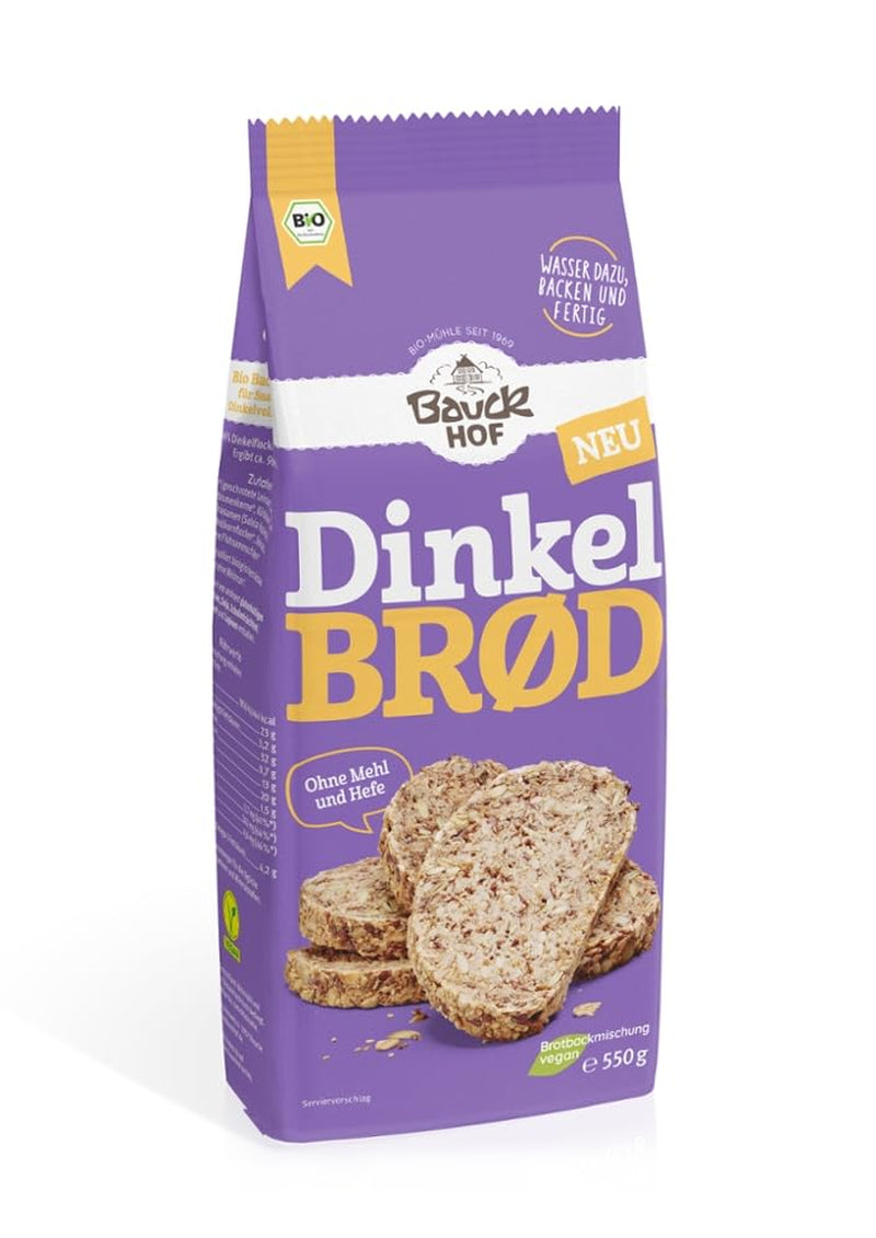 : Dinkelbrot - Backmischung 550g Naty Shop Standardtitel
