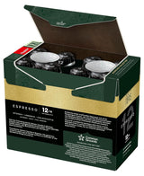 Jacobs Kaffeekapseln Espresso Ristretto, Megapack XXL, Intensität 12/12, 5 x 40 Getränke, Nespresso* kompatible Kaffeekapseln, 200 Kapseln